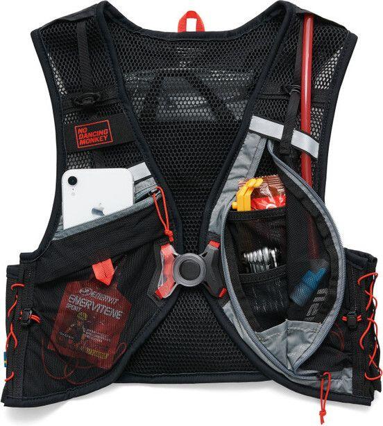 Uswe Rush 2,7-liter drinkrugzak, zwart/grijs 4/4