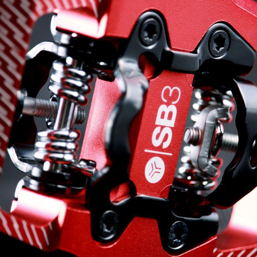 Coppia di pedali automatici SB3 Kroma Red 4/6