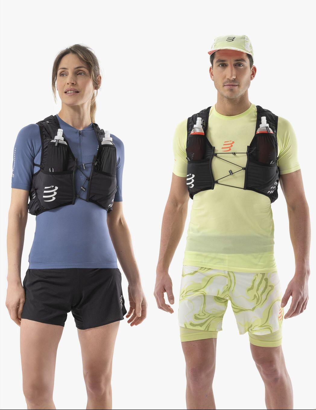 Bolsa de hidratación Compressport Ultrun Evo 10 Pack Negro Unisex 3/7
