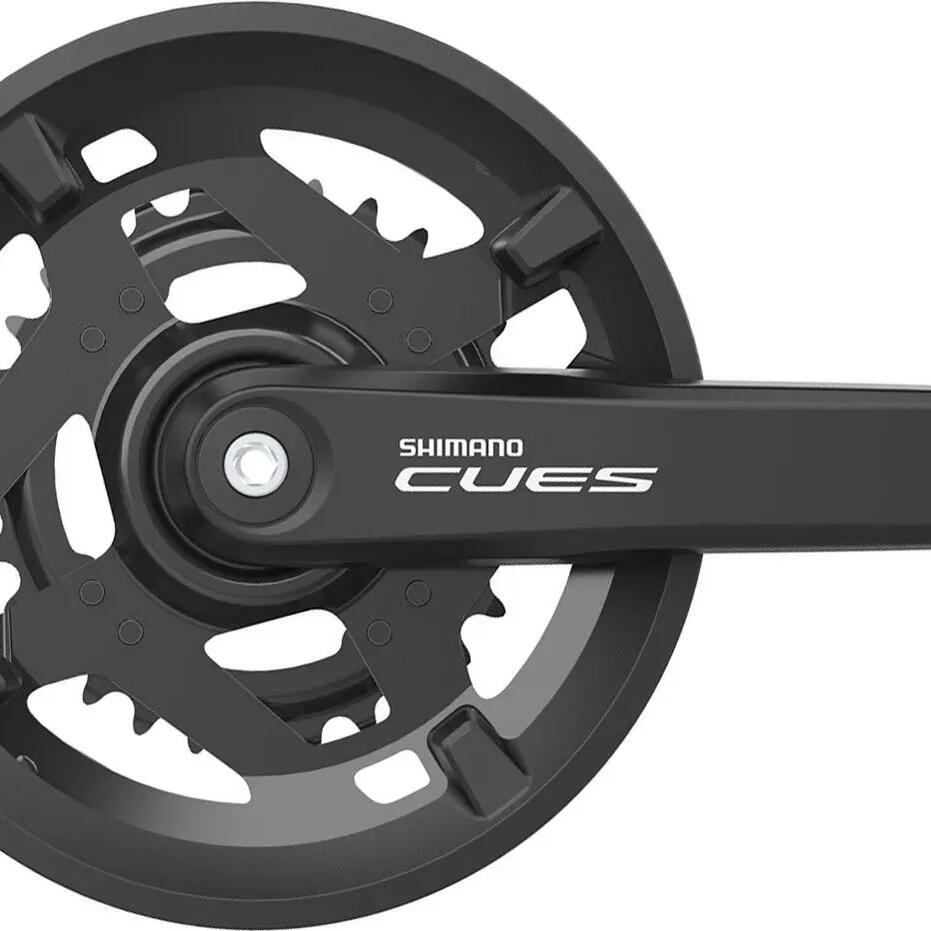 Shimano Cues FC-U4010-2 Crankset 46/30T 9/10S Black