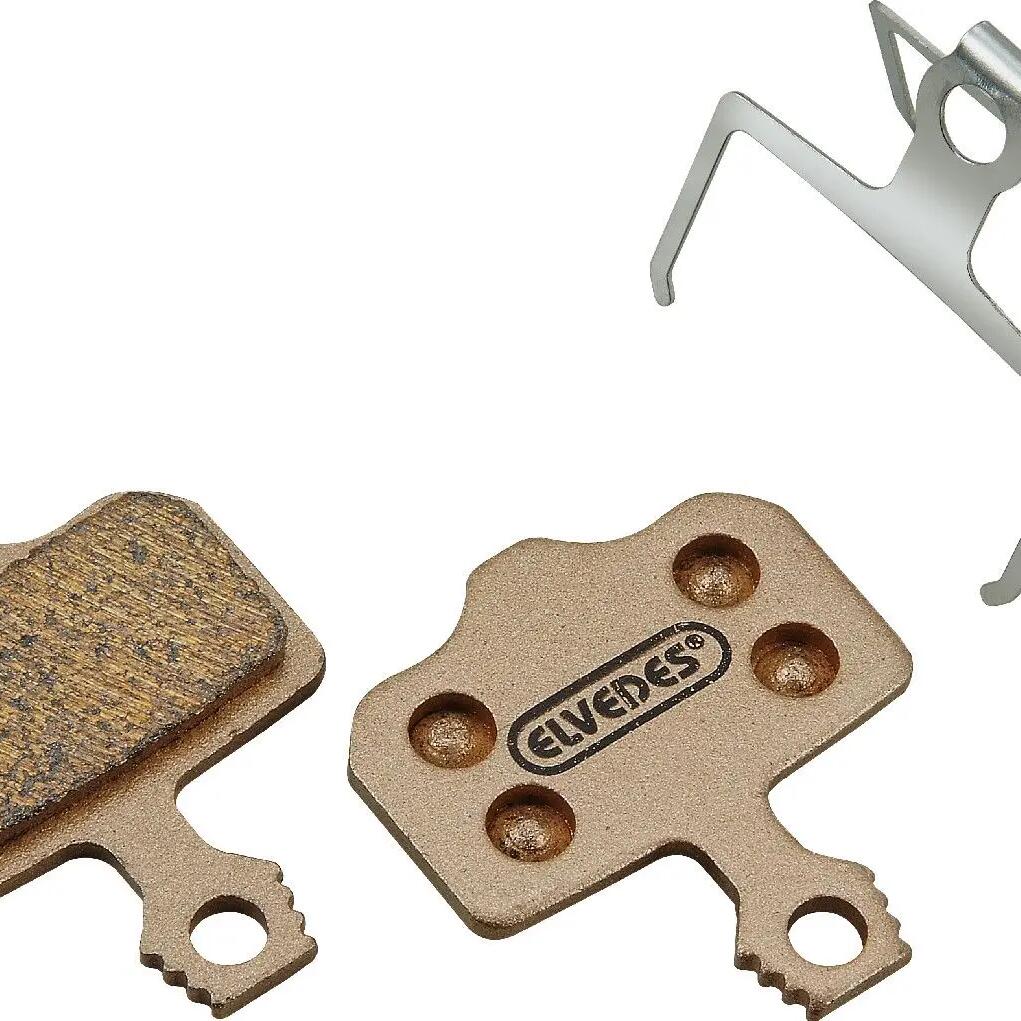 Pair of metal bicycle brake pads Elvedes Avid XX / X0 / Elixir + Elvedes HP4000