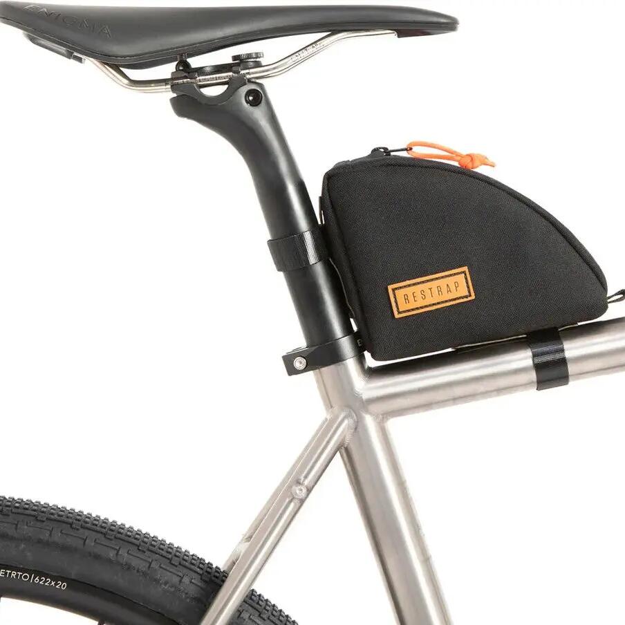 Restrap Rear Top Tube Bag 0.8 L Black