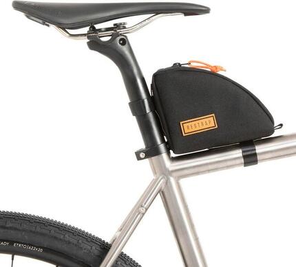 Sacoche de Cadre Restrap Rear Top Tube Bag 0.8 L Noir