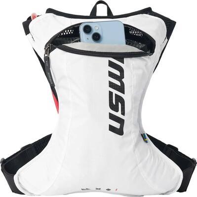 Uswe race 2.0 2l wit / zwart hydratatietas