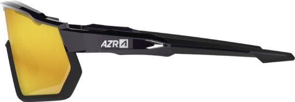 AZR Pro Race RX Goggles Black Clearcoat / Gold Hydrophobic Lens 4/5