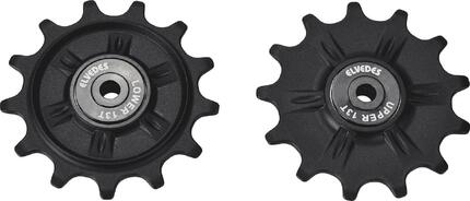 Shimano 12V Umwerfer Rollen Schwarz