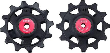 Galets Roulements Céramiques BBB RollerBoys Ceramic 12 Dents SRAM XPLR Noir