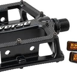 Pair of Reverse Super Shape-3D V2 Pedals (Black)