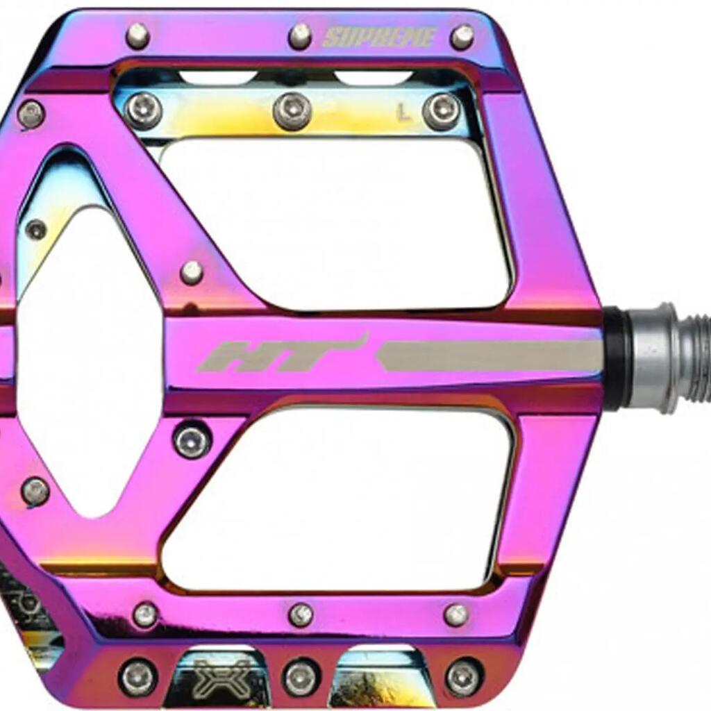 Pair of flat blades HT ANS10 Brett Rheeder Oil Slick