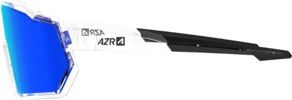 AZR Pro Race RX Crystal Varnished Black / Blue Hydrophobic Lens 4/5