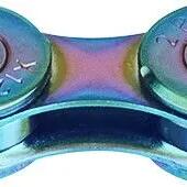 KMC X12 Waxed Chain 12S Aurora Blue Purple