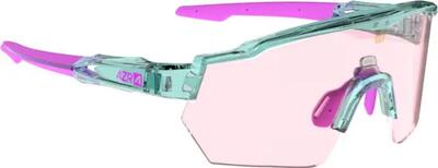 Azr kromic race rx crystal varnished turquoise / photochromic pink goggles