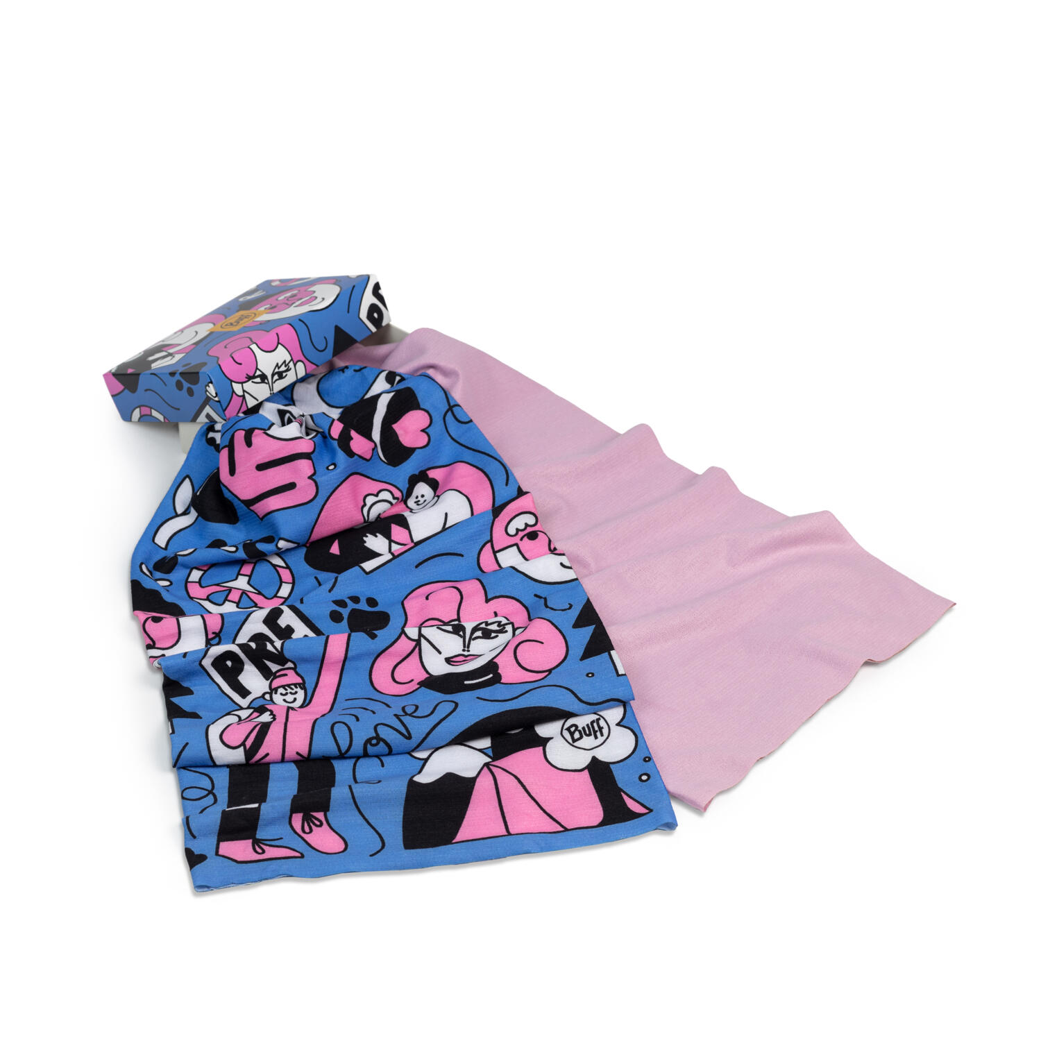Pack Regalo Unisex Buff Rosa ÚNICA 4/7