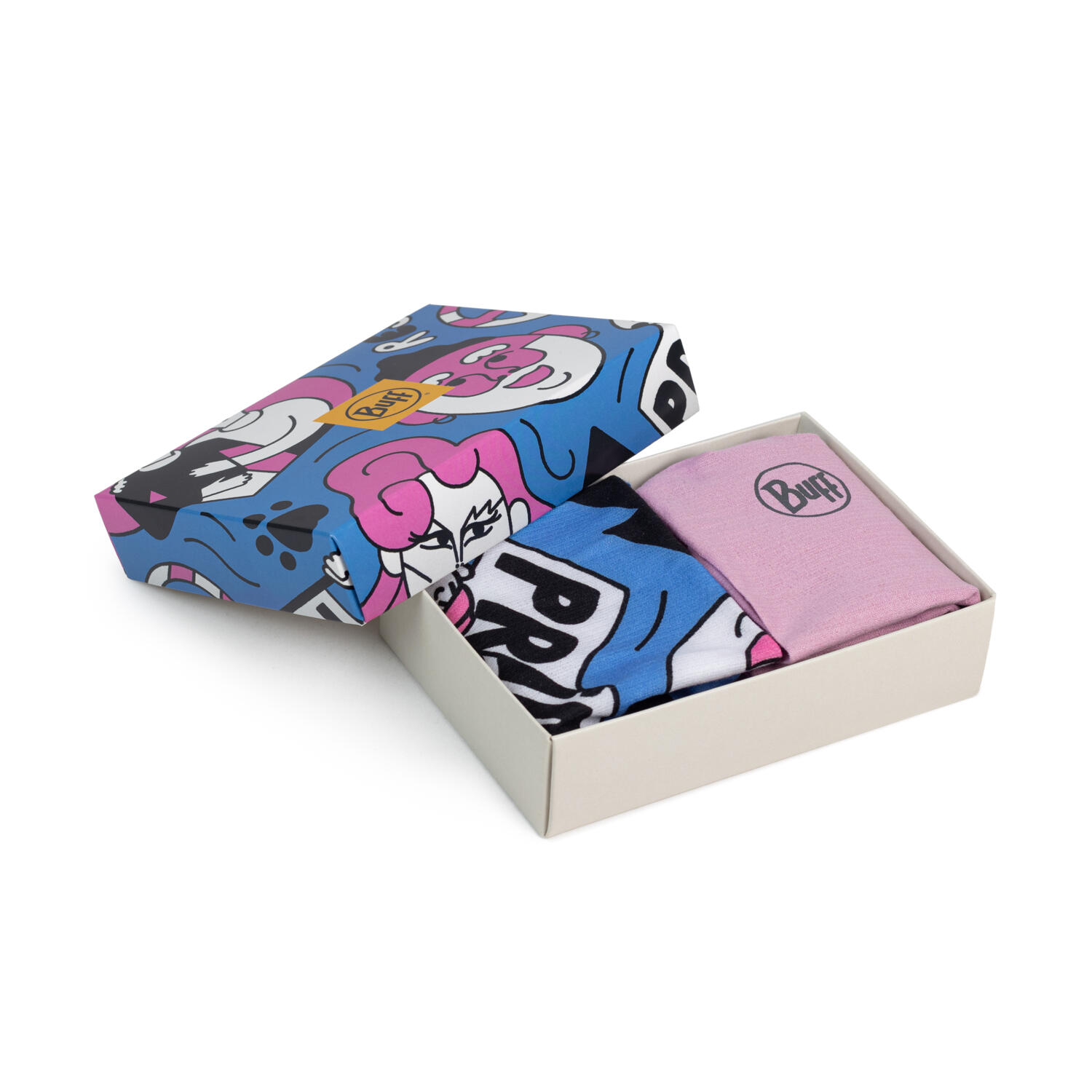 Pack Regalo Unisex Buff Rosa ÚNICA 3/7