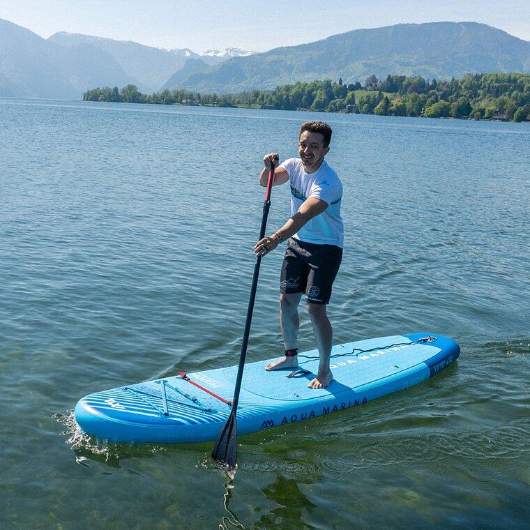 Deska SUP Fusion Blue 330 cm 10'10" + zestaw kajakowy + pompka elektryczna 4/7