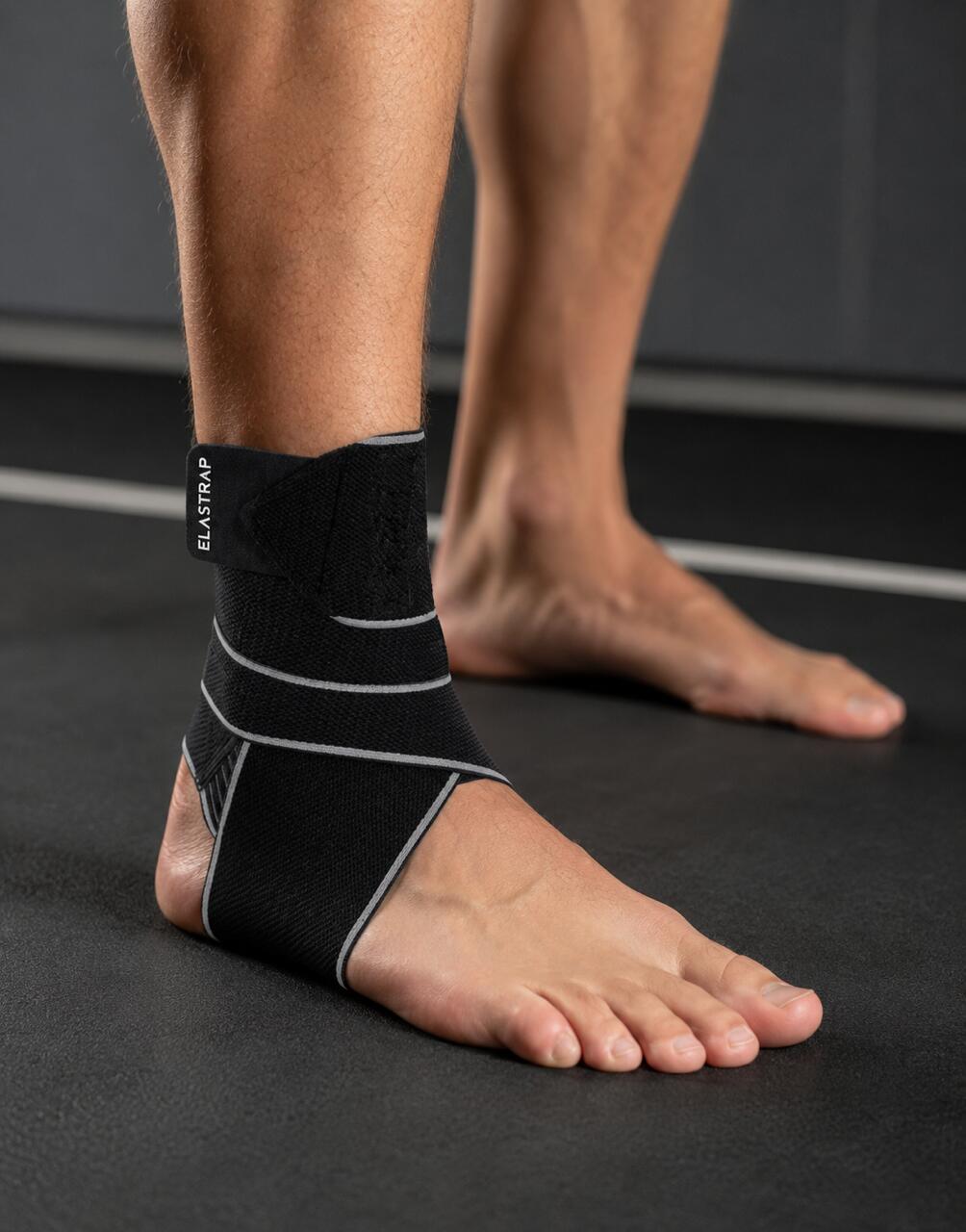 Dunne compressie enkelbrace - Verstelbare enkelbrace voor verstuikingen 4/8