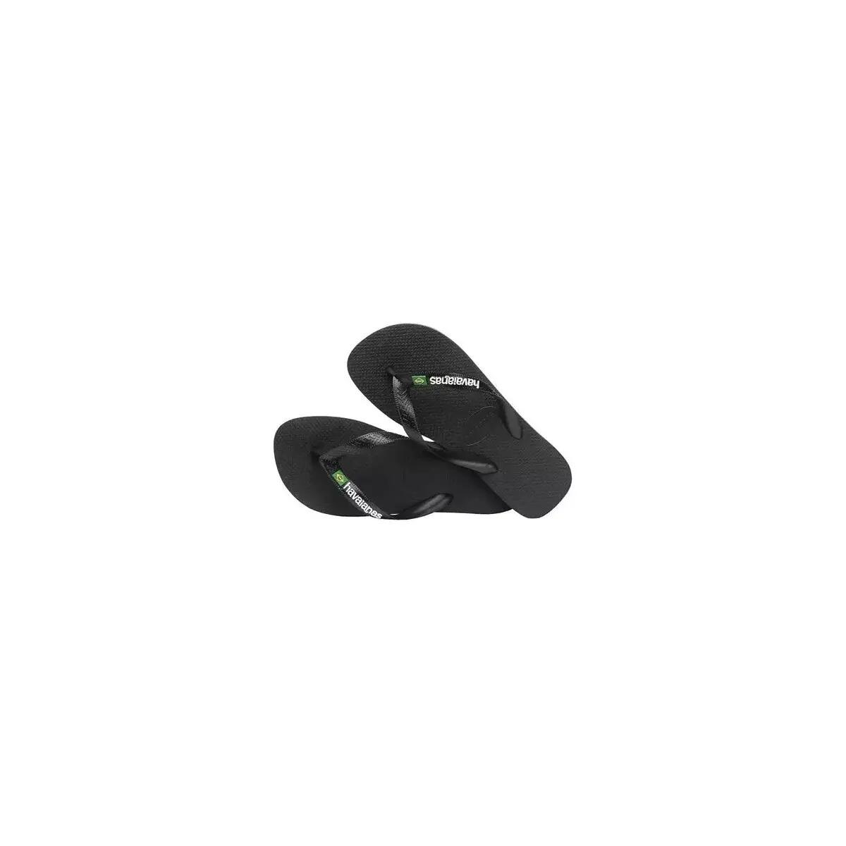 Chinelos Havaianas Modelo Brasil Logo Cor Preto 4/7