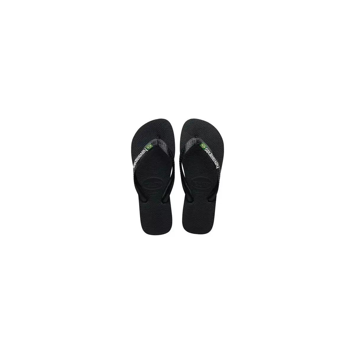 Chinelos Havaianas Modelo Brasil Logo Cor Preto 3/7