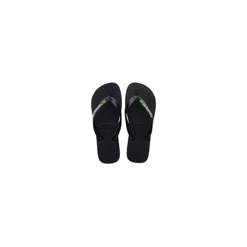 Flip-flops Havaianas Model Brasil Logo Culoare Negru