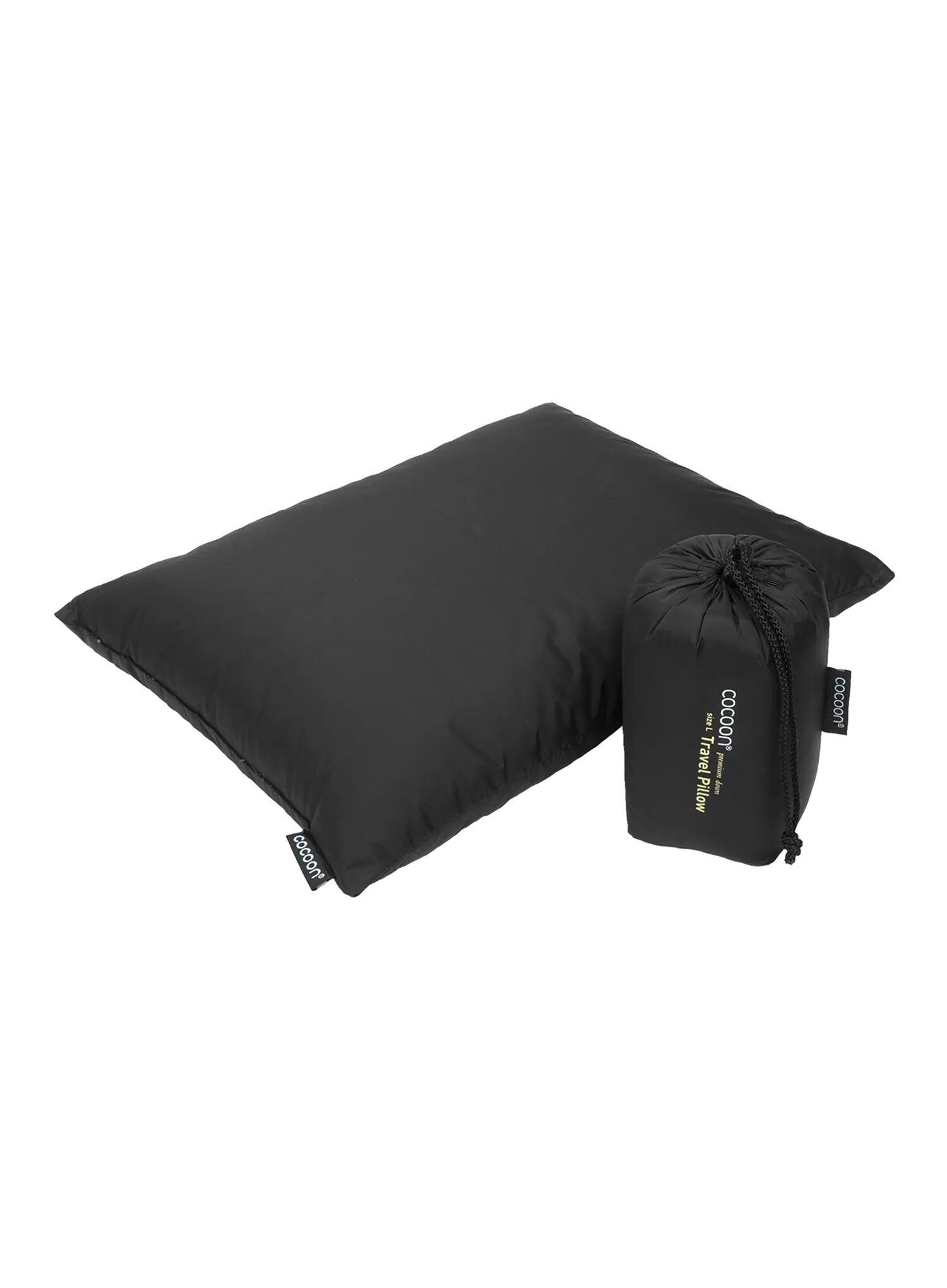Poduszka turystyczna Cocoon Down Travel Pillow L - charcoal 2/2