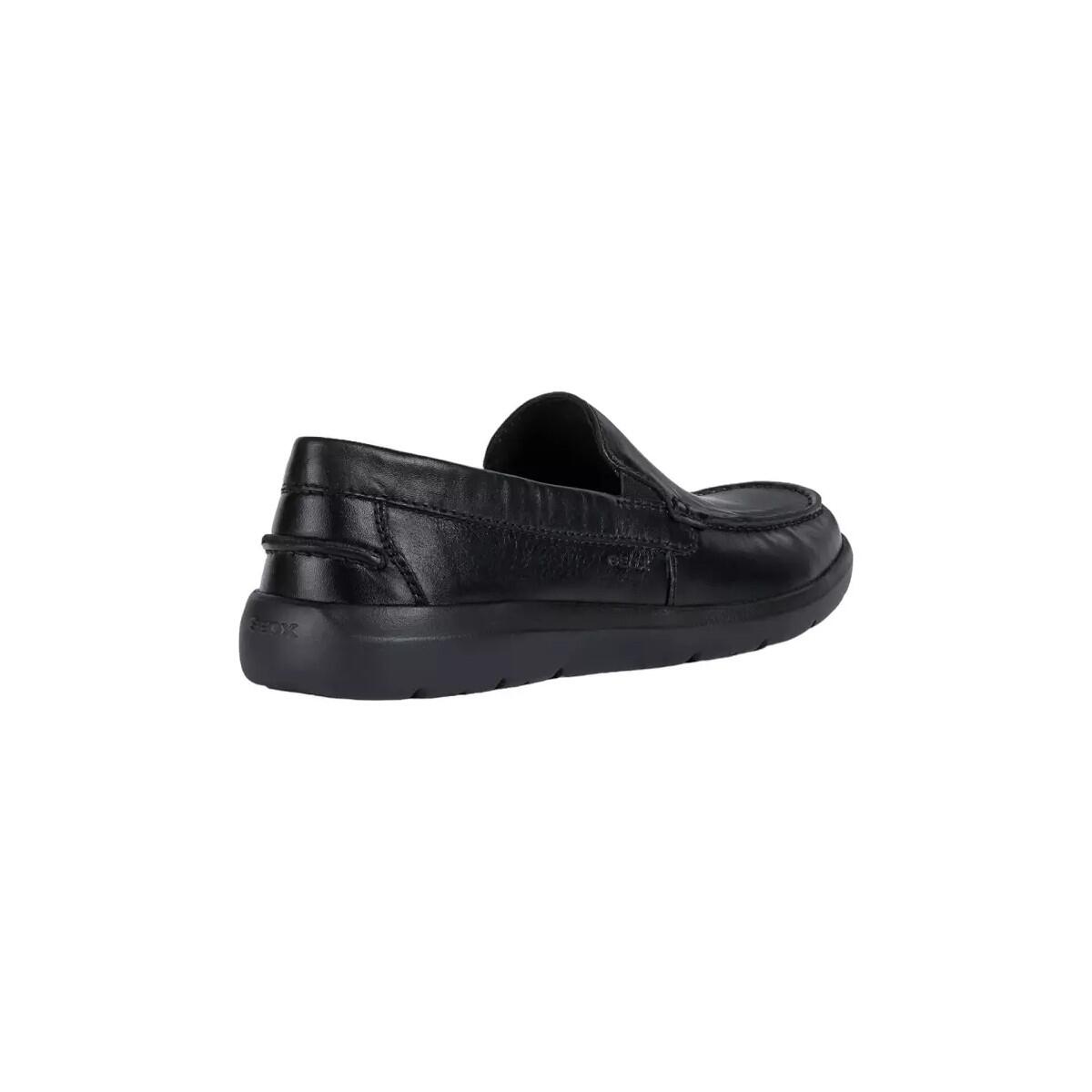 Mocassins Geox U LEITAN Noir 3/5