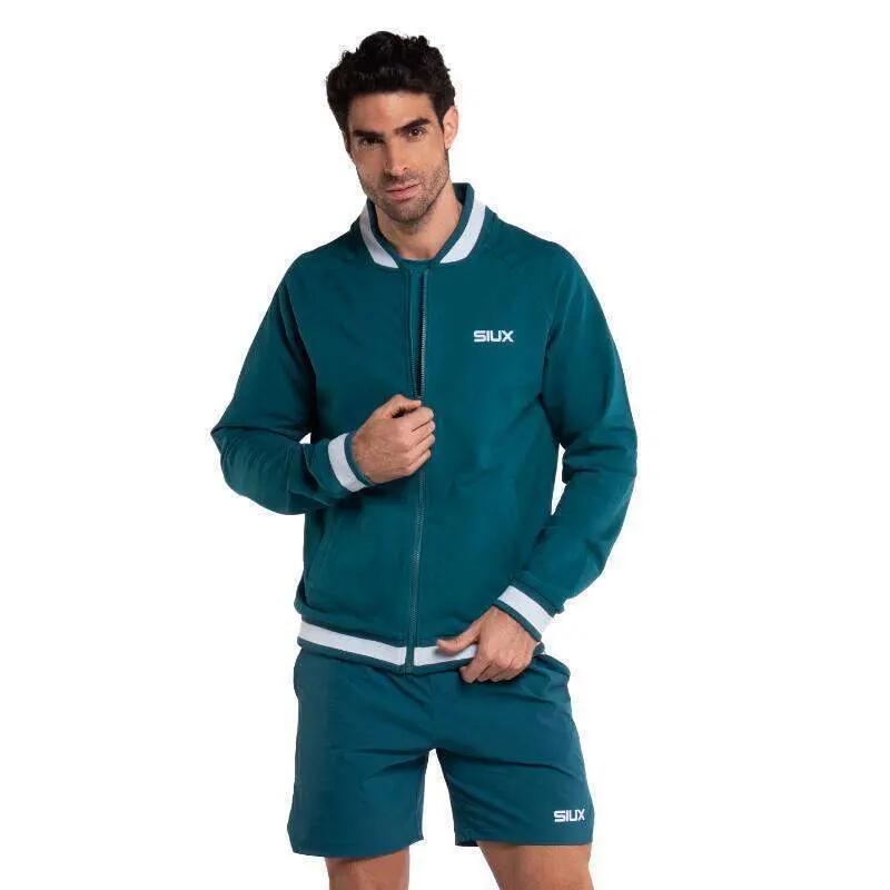 Siux - Giacca sportiva Padel Silk, taglia XXL, verde 4/5