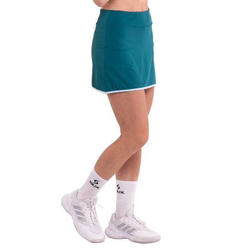Siux - Gonna tecnica Padel Silk, taglia XL, verde 3/5