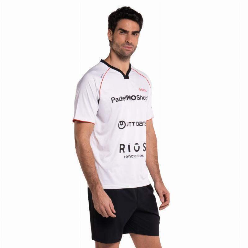 Siux - T-shirt Padel Electra x Stupa 26, Taille XXL Blanc 3/5