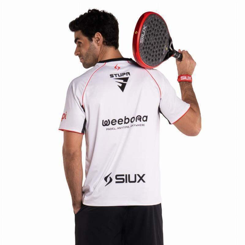 Siux - T-shirt Padel Electra x Stupa 26, Taille XXL Blanc 2/5