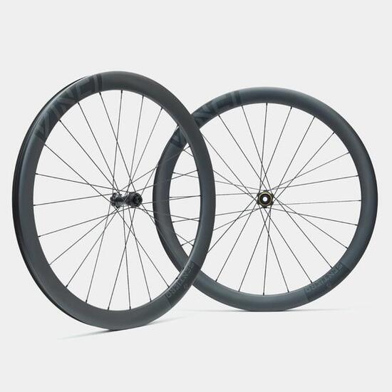 Koła szosowe karbonowe Vinci Sentiero 45mm 2026, piasty Vinci Tour, Shimano HG