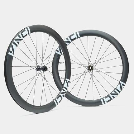 Koła szosowe karbonowe Vinci Rapid 50mm 2026, białe, piasty V Tour, Shimano HG