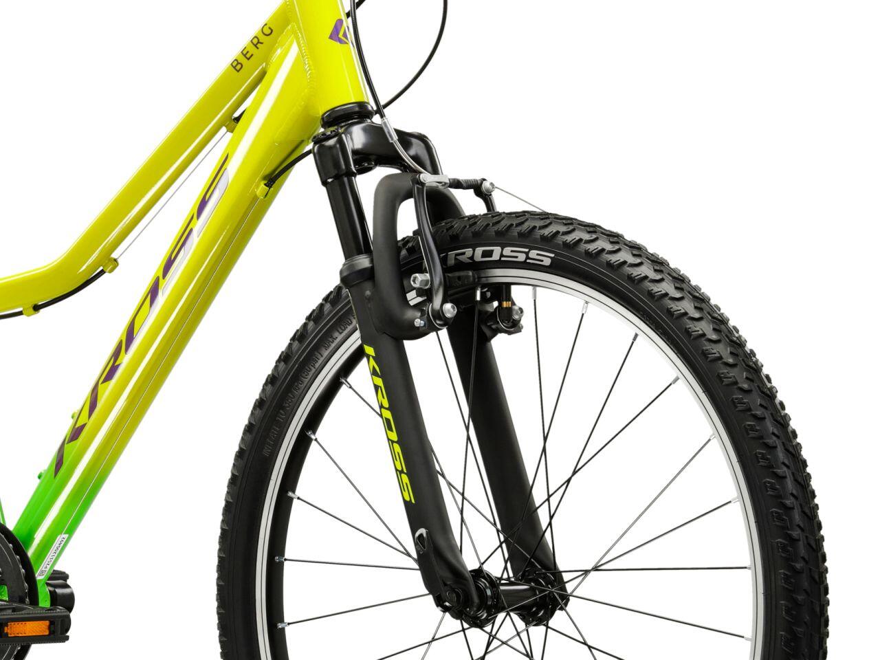 Rower juniorski MTB Kross Berg JR 24" rama aluminiowa 4/6