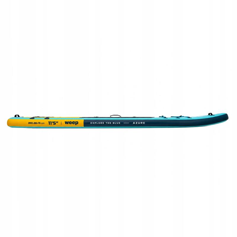 Placă SUP Gonflabilă WEEP AZURE 350 cm (11'5") Cu Accesorii Și Rucsac
