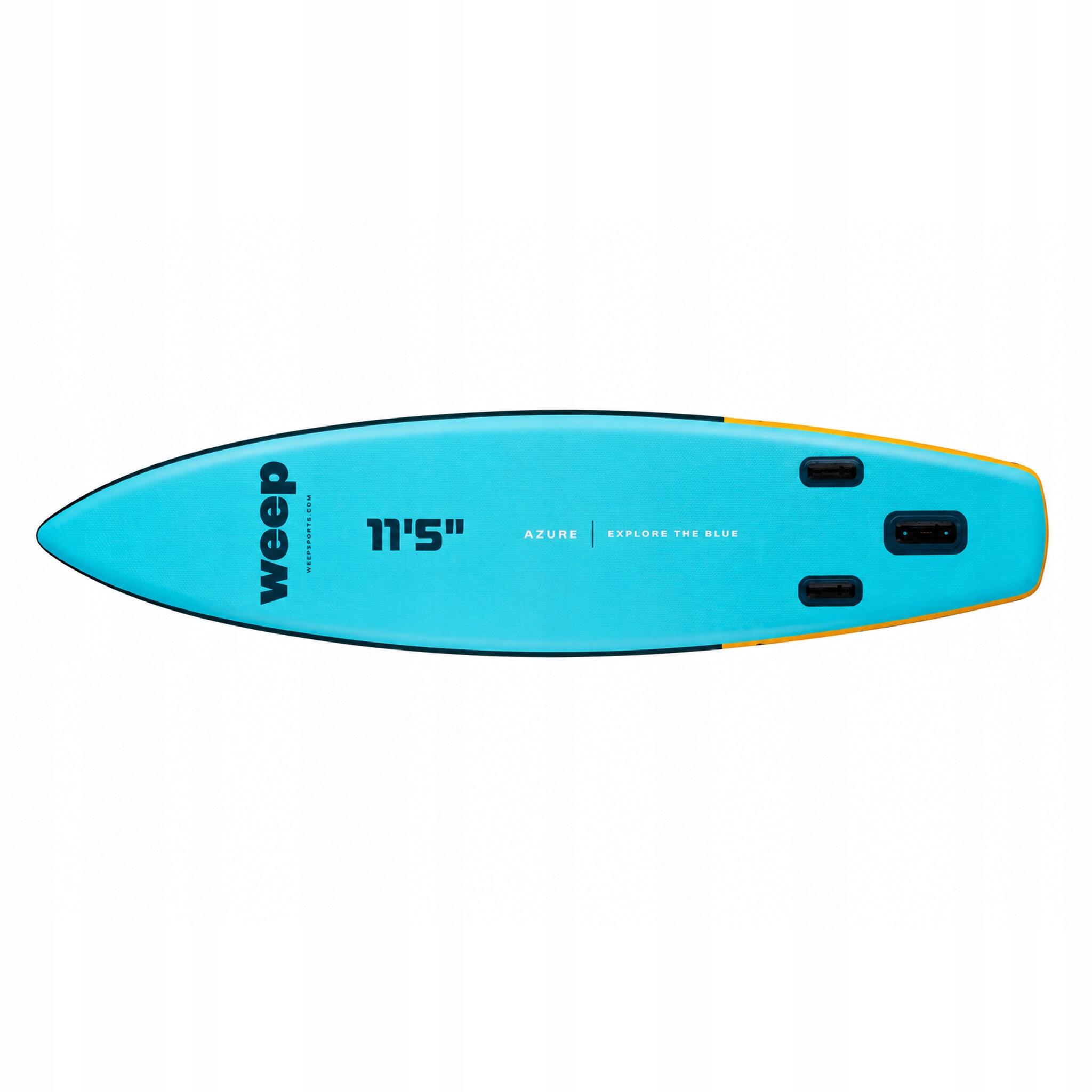 Paddleboard Na Vodu Weep Azure 350cm 11'5" Nafukovací S Příslušenstvím 3/7