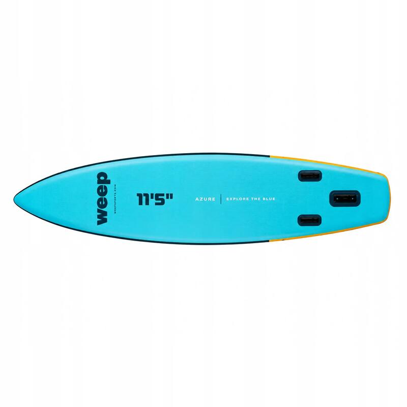 Placă SUP Gonflabilă WEEP AZURE 350 cm (11'5") Cu Accesorii Și Rucsac