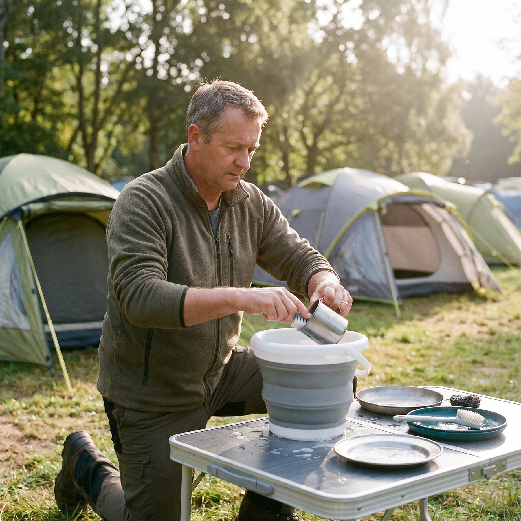 Seau pliable 5L Nils Camp NC1783 7/7