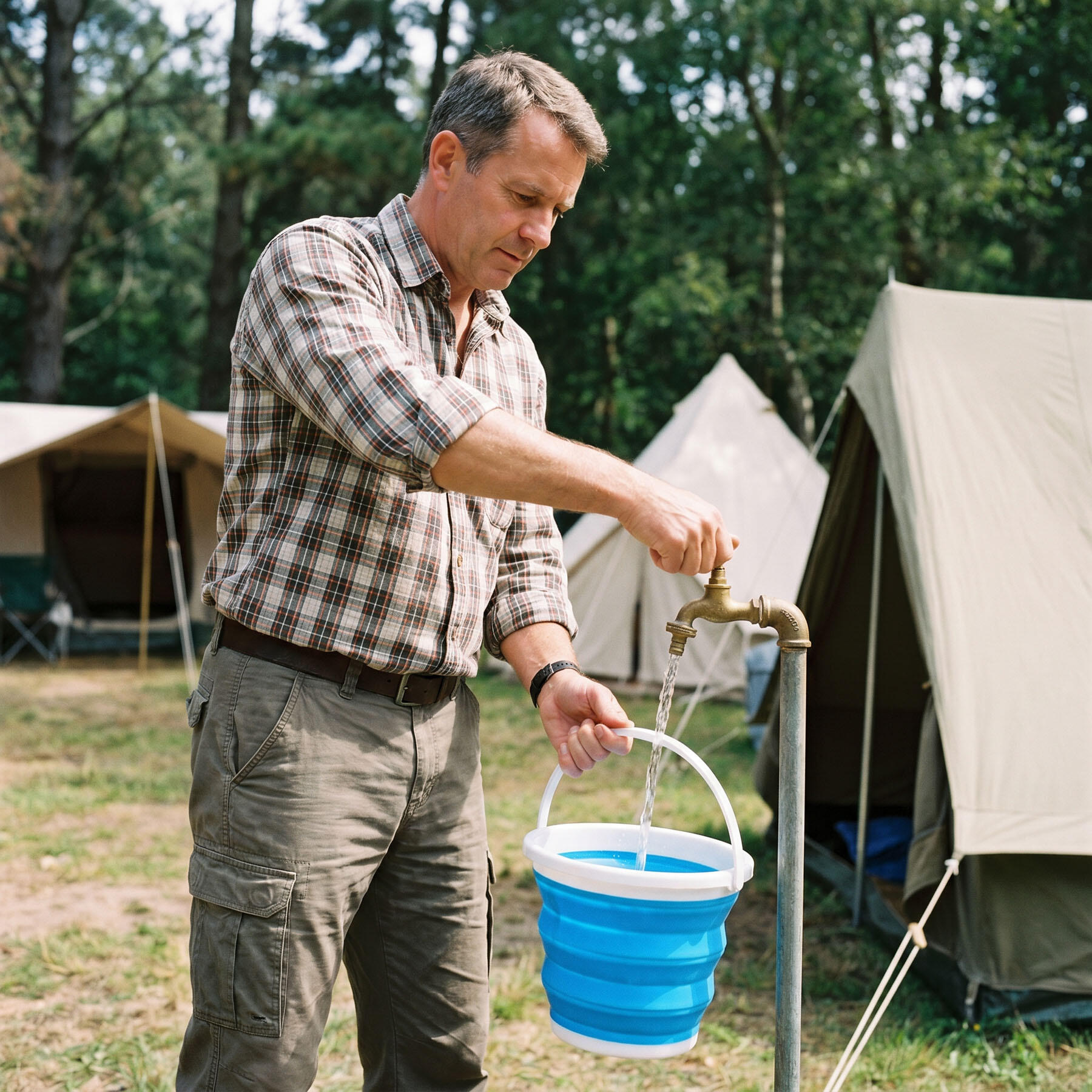 Skládací kbelík NILS Camp NC1731 10 l 6/7