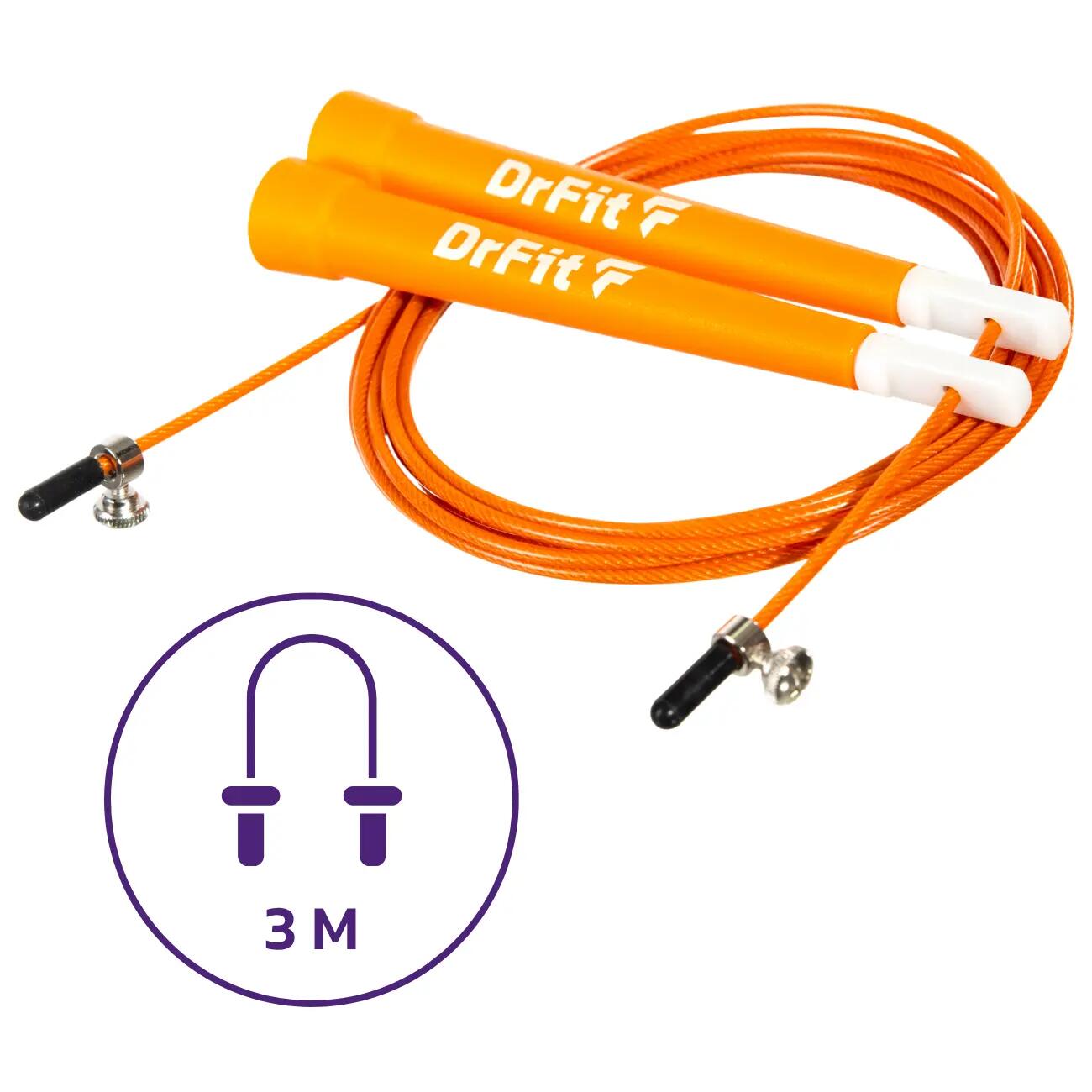Skakanka sportowa 3 m DrFit 4/6