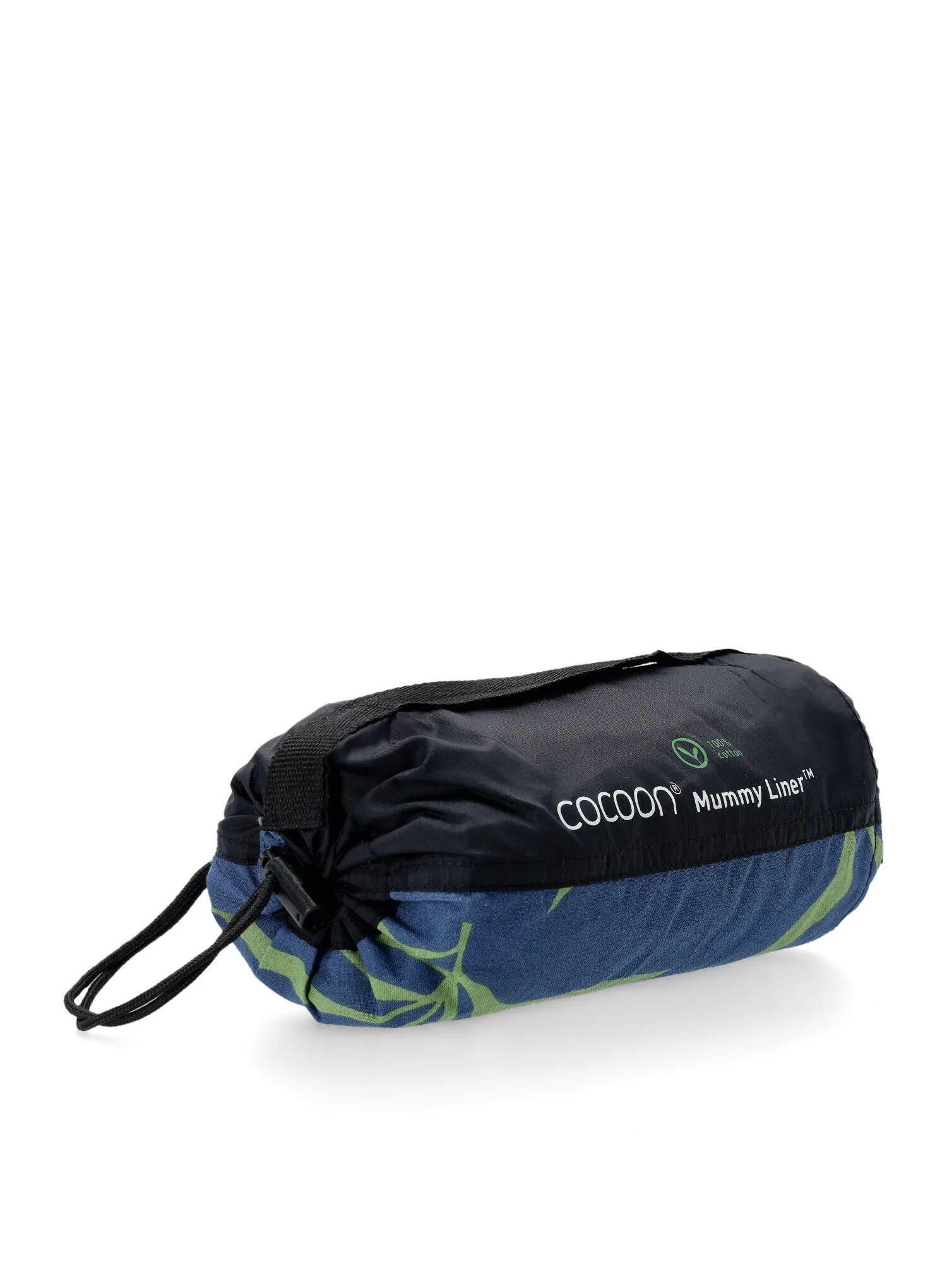Wkładka do śpiwora Cocoon MummyLiner - Cotton - leaves 3/7