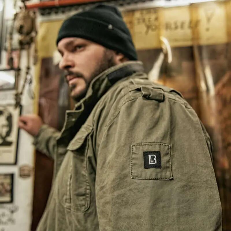 Kurtka męska Brandit M65 Britannia Olive 4/4