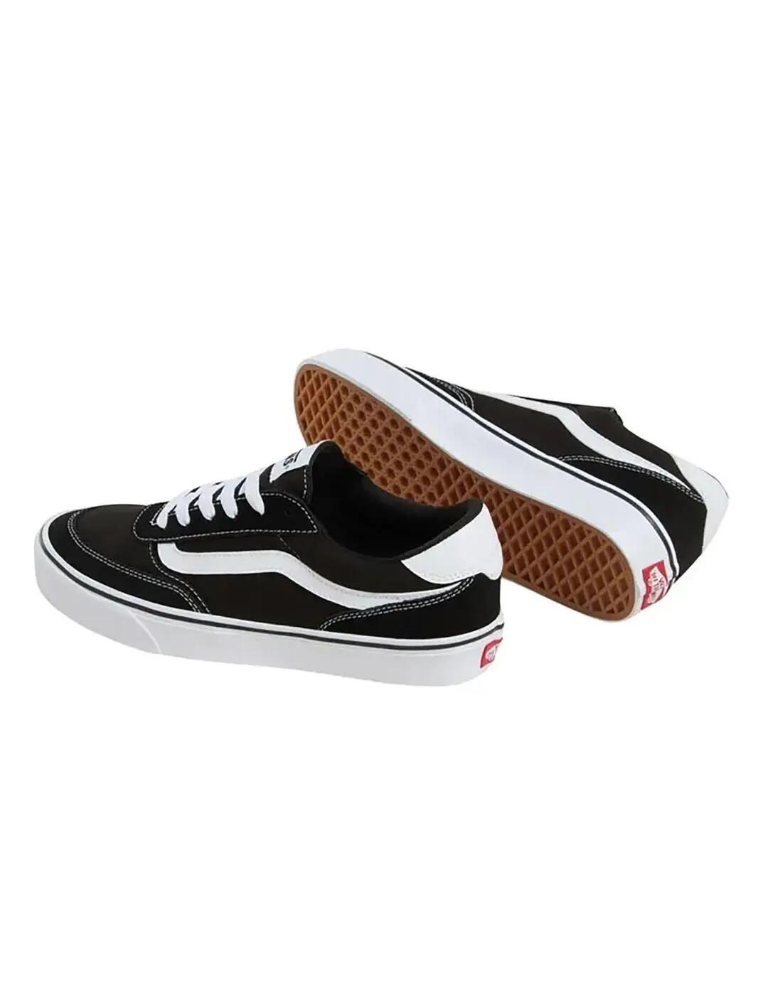 Tênis masculino Vans Brooklyn ls preto. 3/6