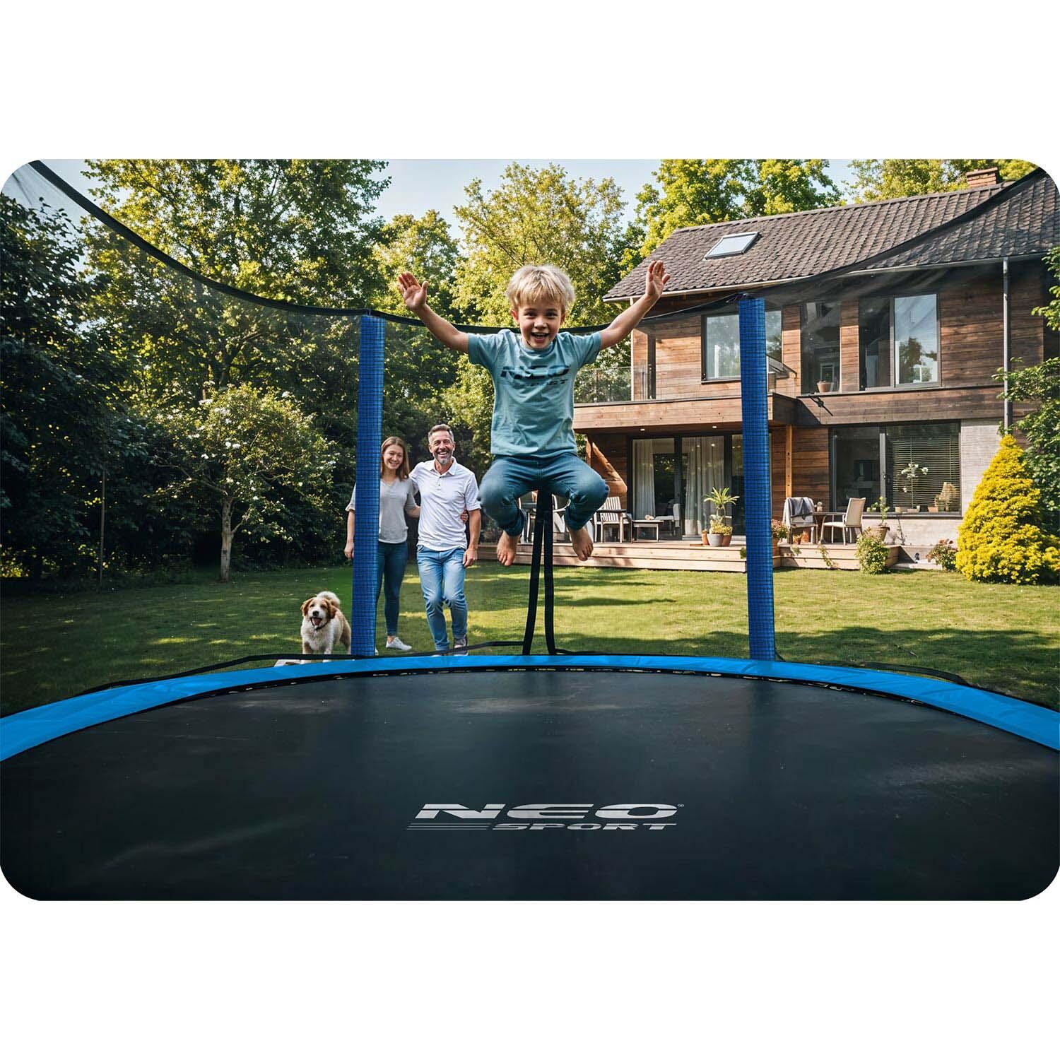 Trampolina ogrodowa Neo-Sport NS-06Z181 6ft/183cm z siatka zewnętrzna 7/7