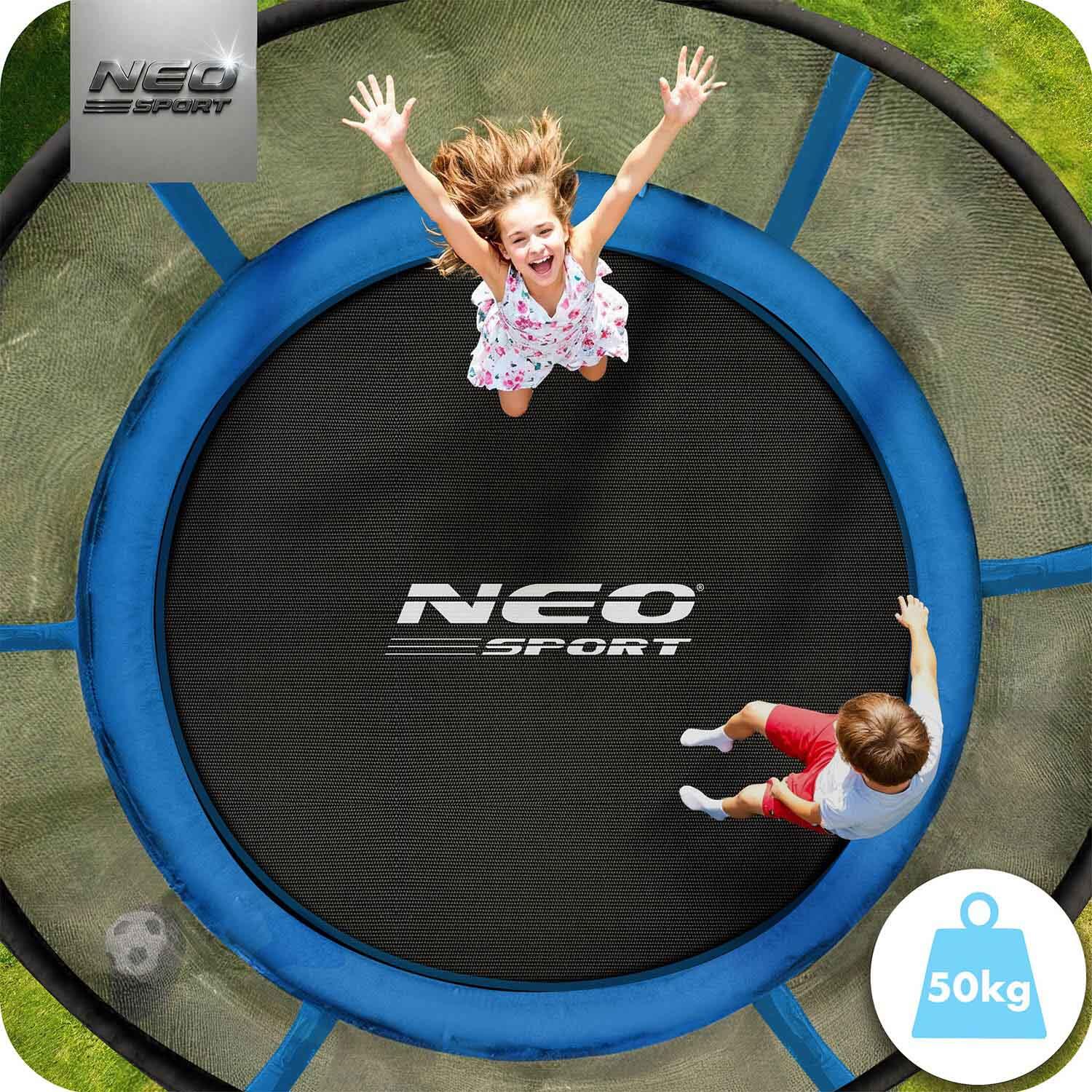 Trampolina ogrodowa Neo-Sport NS-06Z181 6ft/183cm z siatka zewnętrzna 3/7