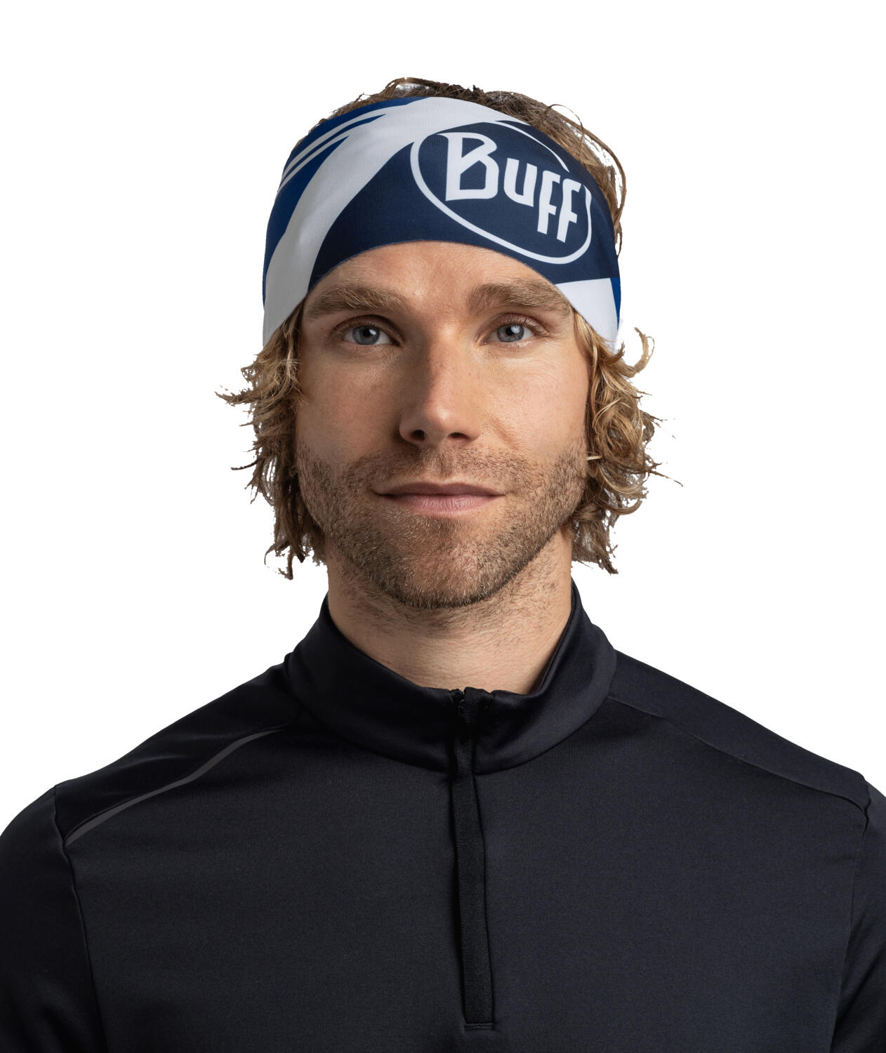 Bandeau Tech Fleece Unisex Buff Bleu TAILLE UNIQUE 2/5