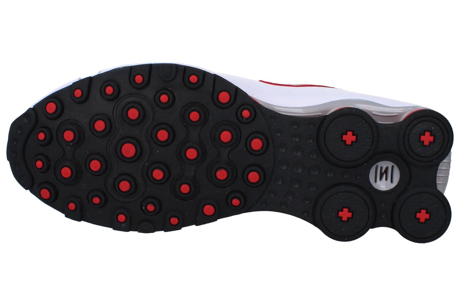 Nike Shox NZ White Sport Red 5/6