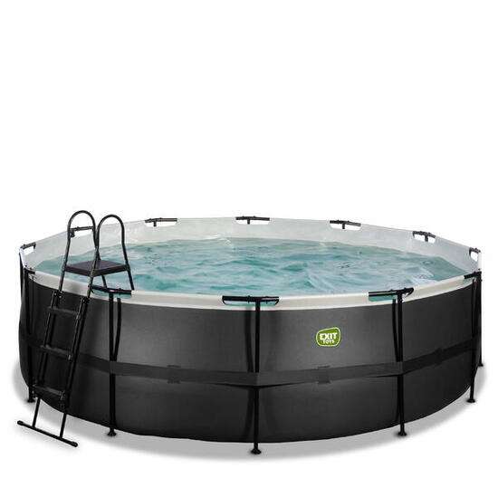 Piscine ø450x122cm avec pompe filtrante à sable