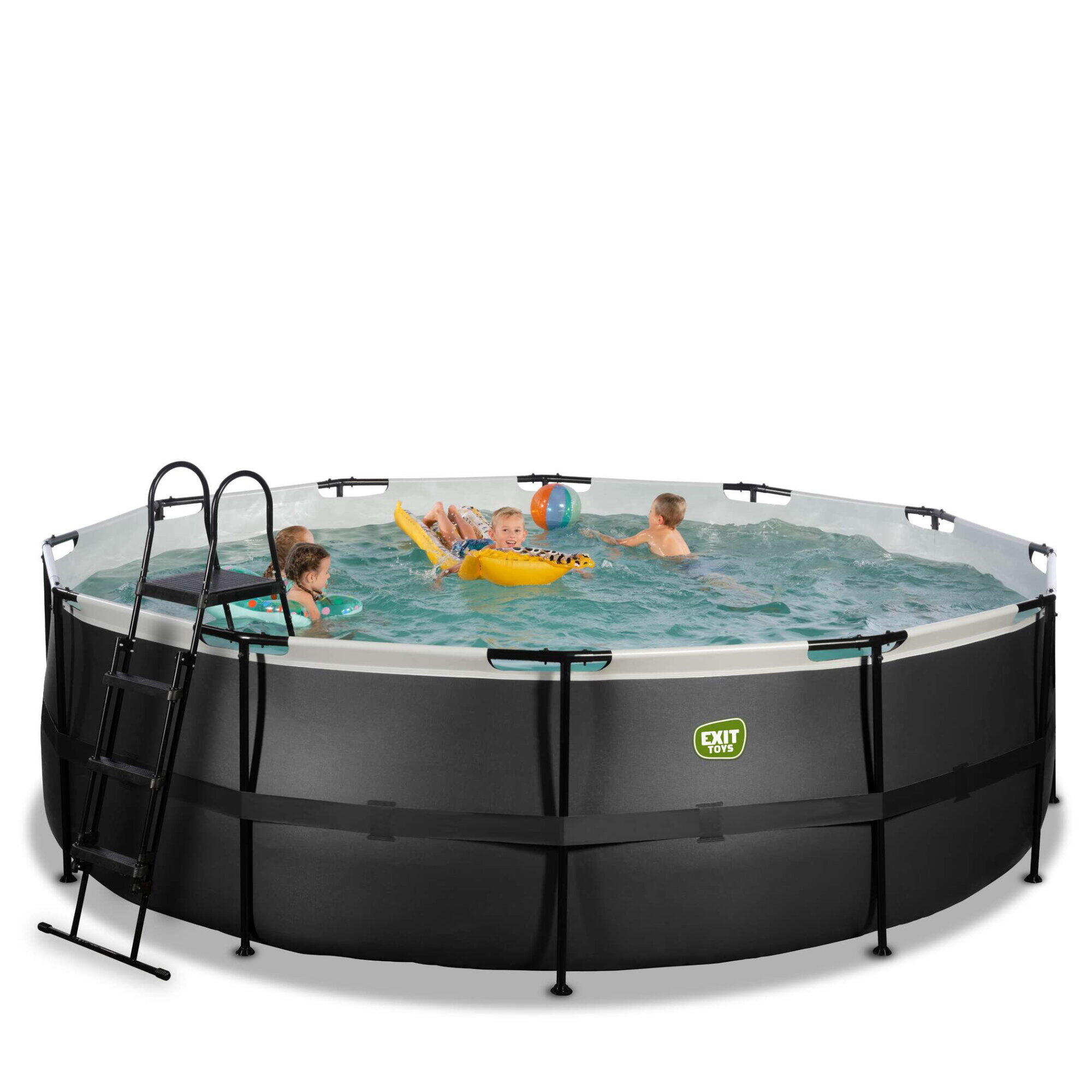 Piscine ø450x122cm avec pompe filtrante 6/7