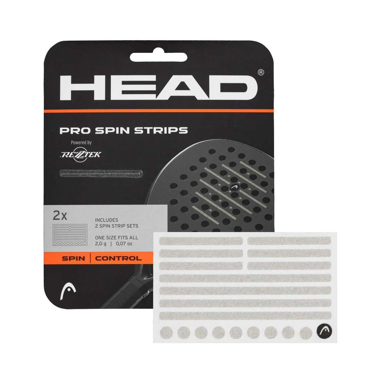 SPIN STRIPS Head Padel Pro TRANSPARENT 2/5