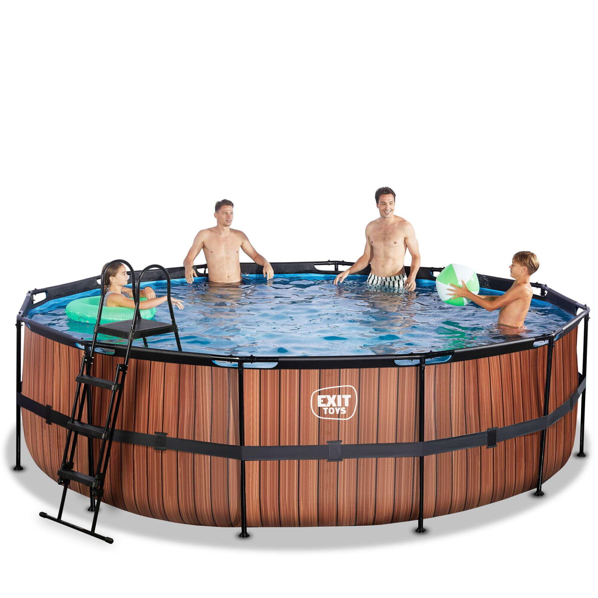 Piscine ø488x122cm avec pompe filtrante 4/7