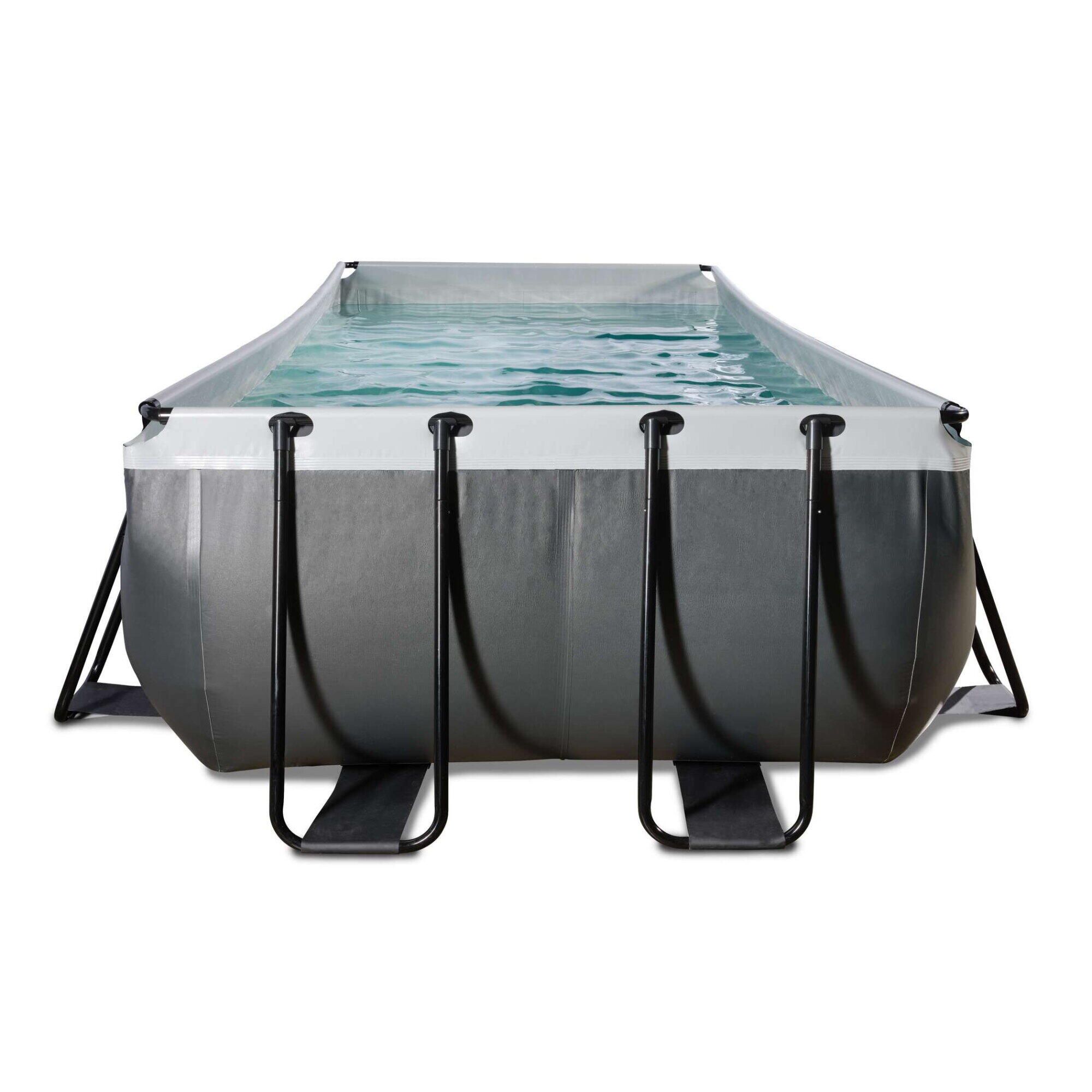 Pool 400x200x122cm mit Sandfilterpumpe 3/7